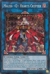 Maliss Q Hearts Crypter - CRBR-EN020 - Collector's Rare - 1st Edition